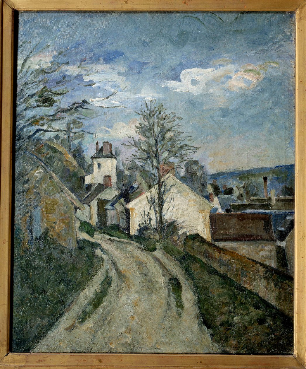 Dom doktora Gacheta w Auvers. Malarstwo Paul Cezanne (1839-1906) autorstwa Paul Cézanne