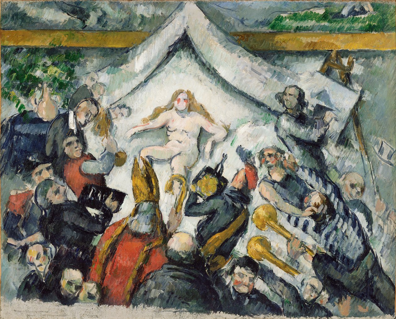 Wieczna kobiecość autorstwa Paul Cézanne