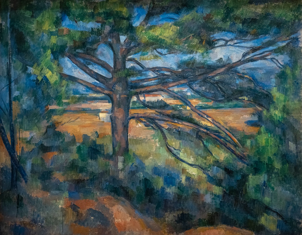Wielka Sosna w pobliżu Aix autorstwa Paul Cézanne