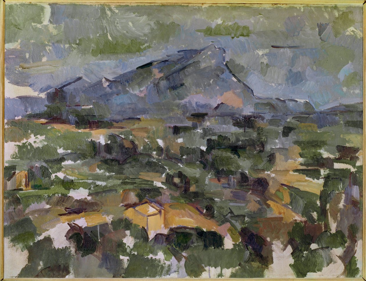 Góra Sainte-Victoire autorstwa Paul Cézanne