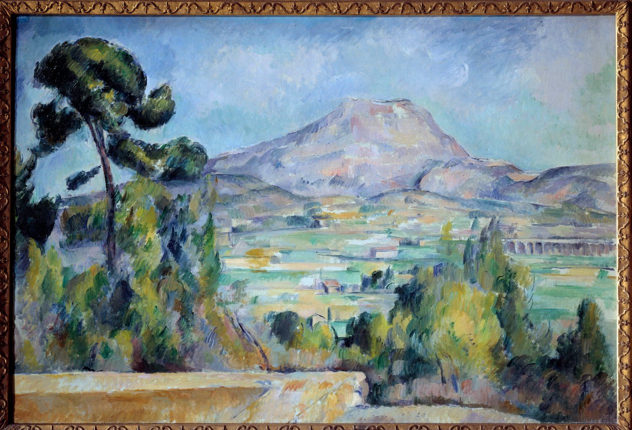 Góra Sainte Victoire Obraz Paula Cezanne