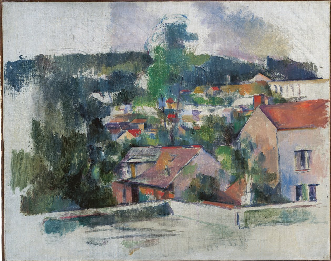 Pejzaż autorstwa Paul Cézanne
