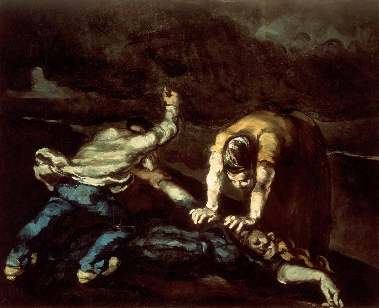 Morderstwo autorstwa Paul Cézanne