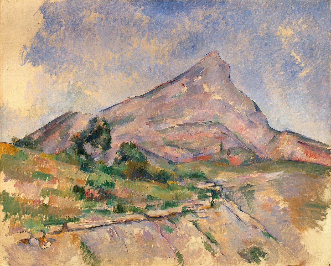 Mont Sainte-Victoire autorstwa Paul Cézanne