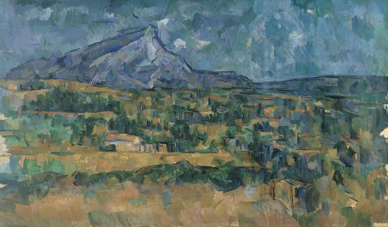 Mont Sainte-Victoire, c.1902-06 (olej na płótnie) autorstwa Paul Cézanne