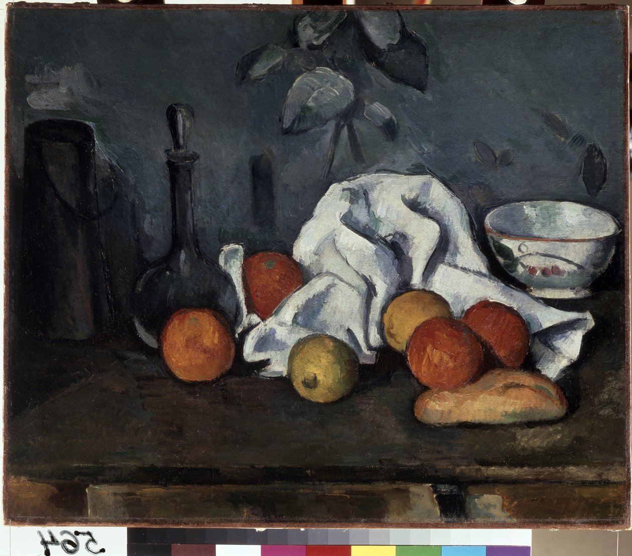 Martwa natura z owocami. Obraz Paula Cezanne