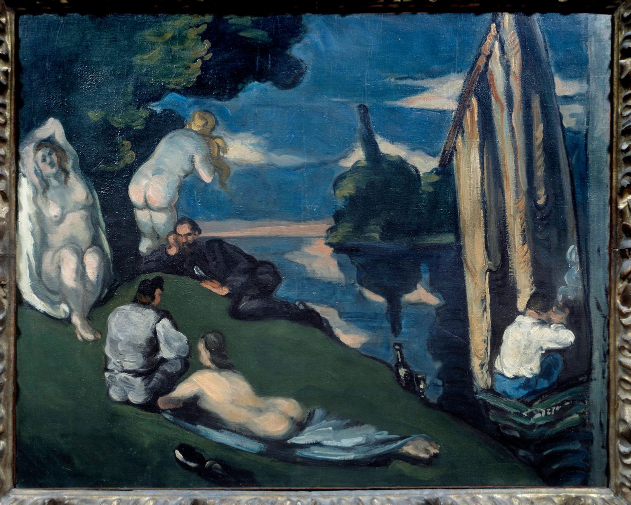 Duszpasterska, czyli Sielanka autorstwa Paul Cézanne