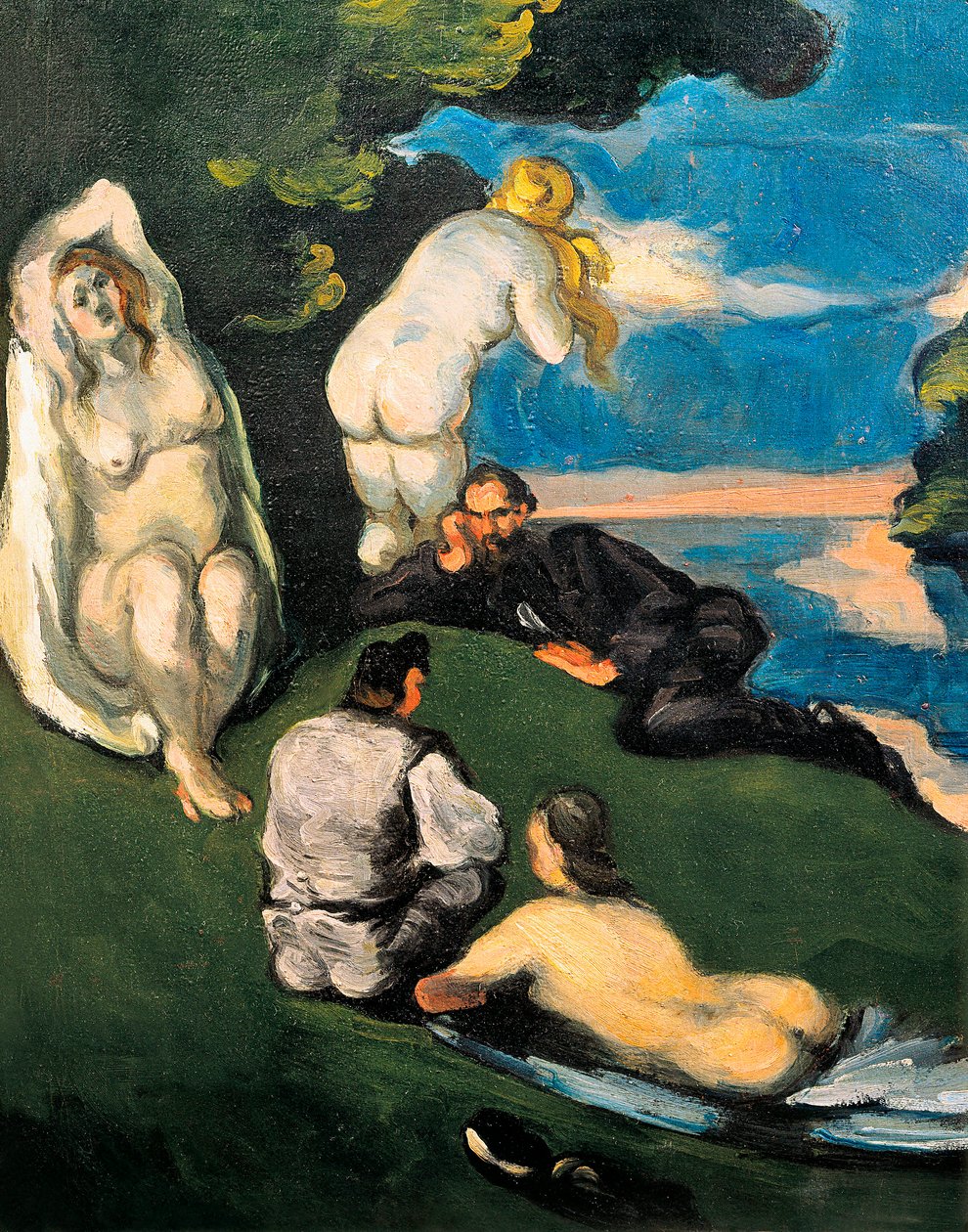 Duszpasterska, czyli Sielanka autorstwa Paul Cézanne
