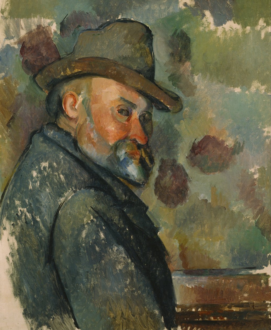 Autoportret w miękkim kapeluszu autorstwa Paul Cézanne
