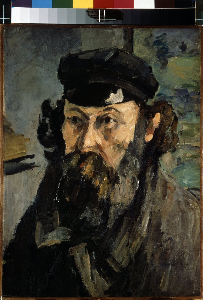 Autoportret w kapeluszu autorstwa Paul Cézanne