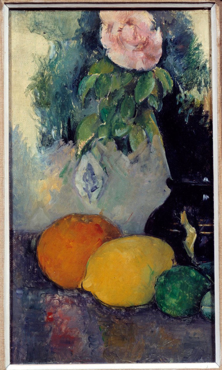 Martwa natura z kwiatów i owoców Malarstwo Paula Cezanne
