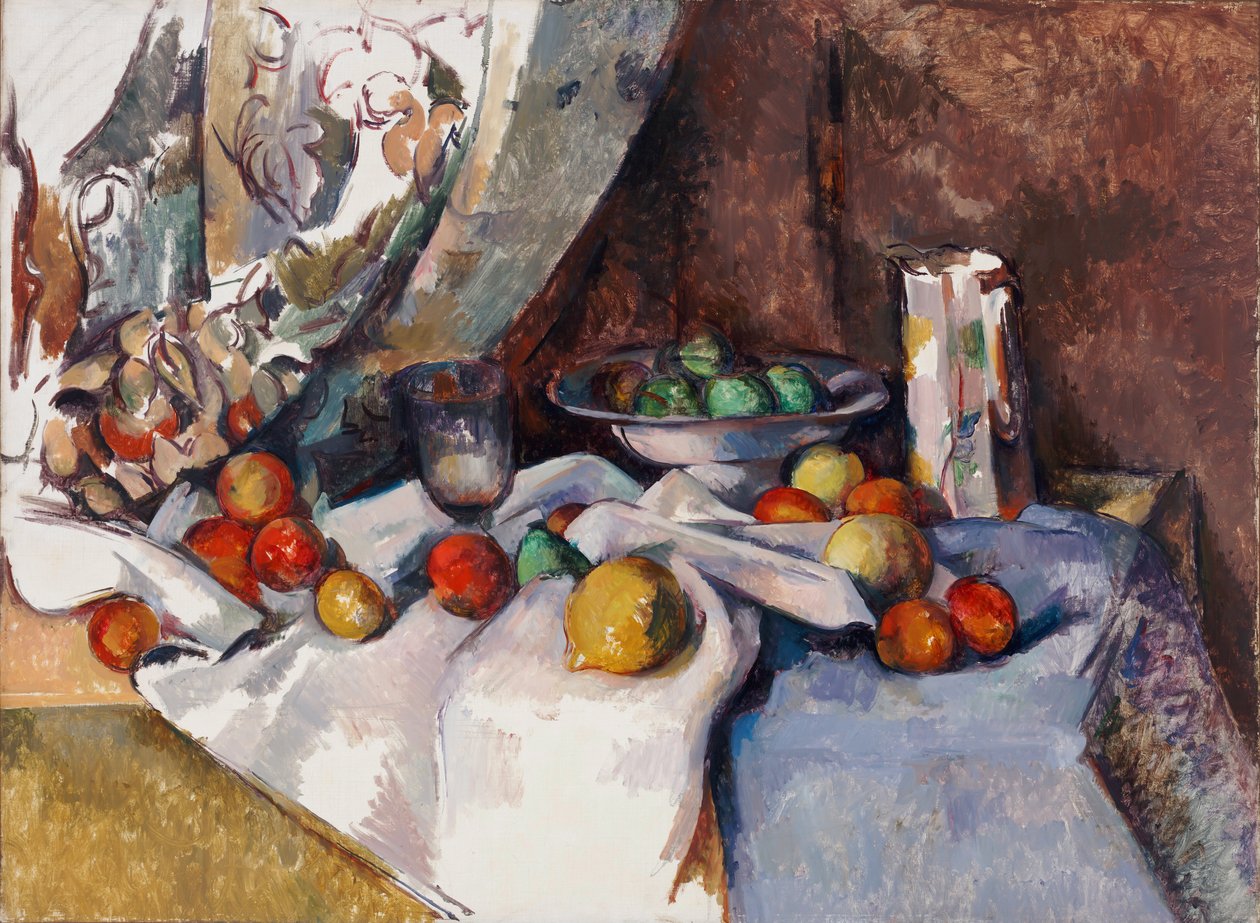 Martwa natura z jabłkami autorstwa Paul Cézanne