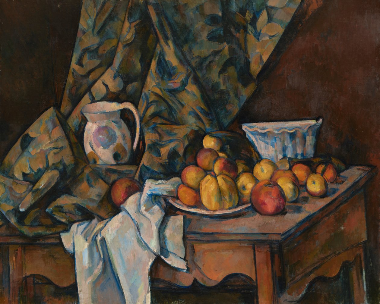 Martwa natura z jabłkami i brzoskwiniami autorstwa Paul Cézanne