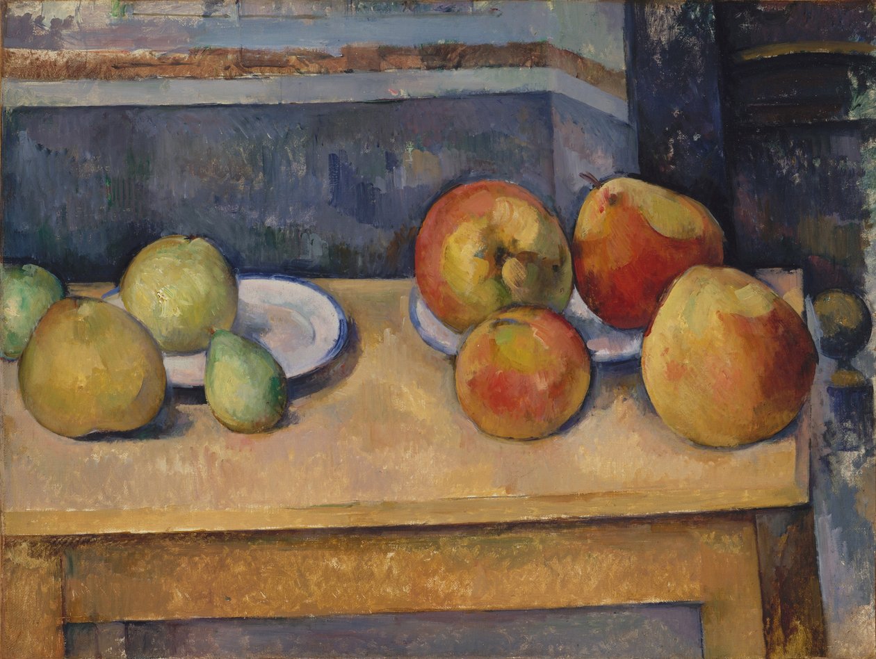 Martwa natura z jabłkami i gruszkami, ok. 1891-2 (olej na płótnie) autorstwa Paul Cézanne