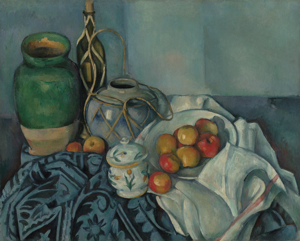 Martwa natura z jabłkami, ok. 1893-94 (olej na płótnie) autorstwa Paul Cézanne