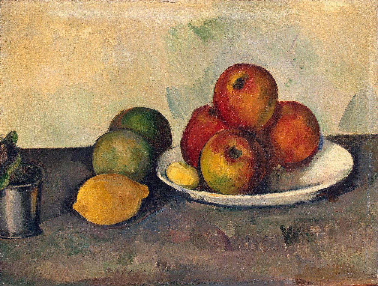 Martwa natura z jabłkami, ok. 1890 (olej na płótnie) autorstwa Paul Cézanne