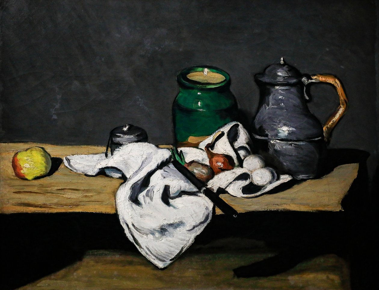Martwa natura z czajnikiem? autorstwa Paul Cézanne