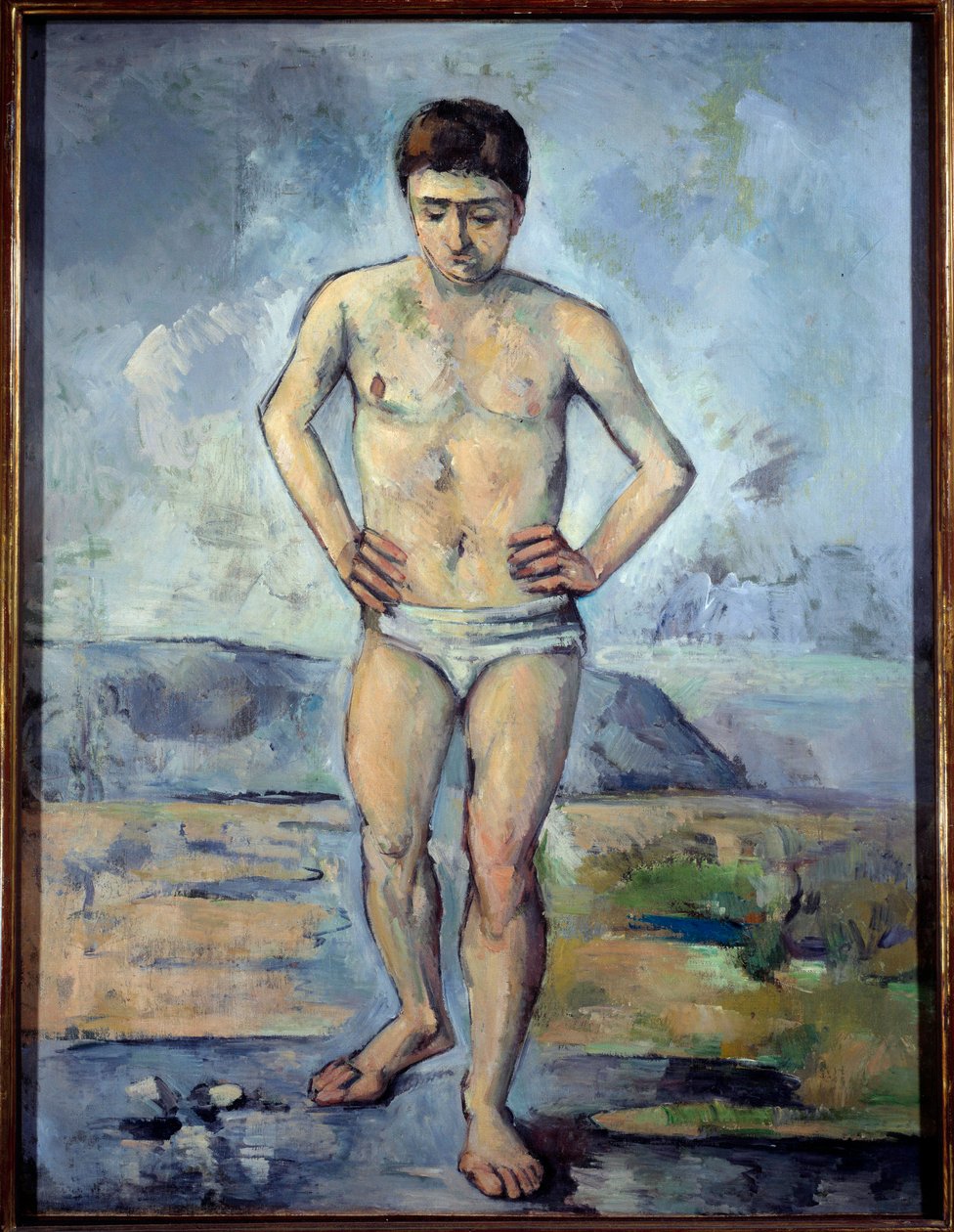 Obraz kąpiącego się Paula Cezanne