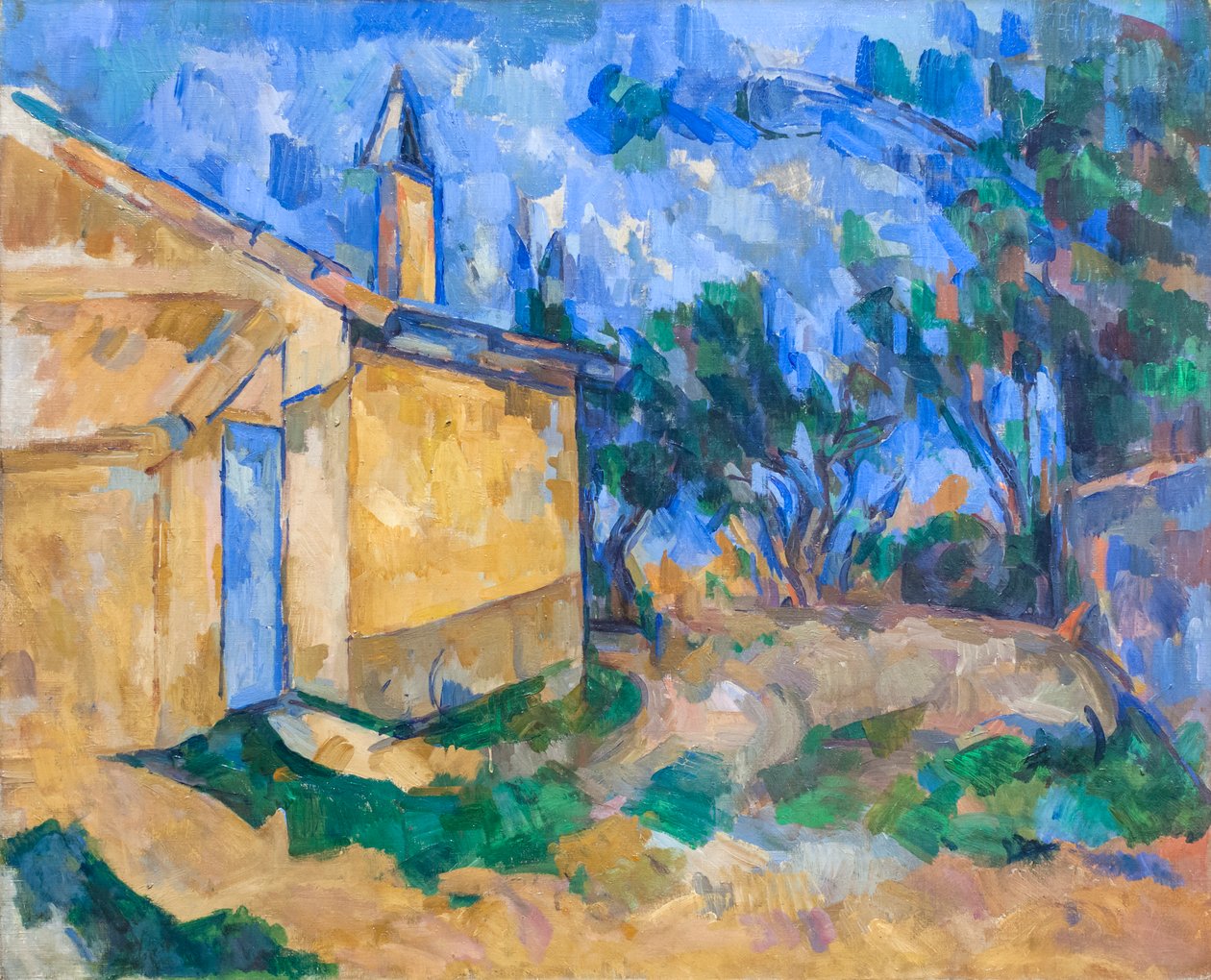 Cabanon de Jourdan autorstwa Paul Cézanne