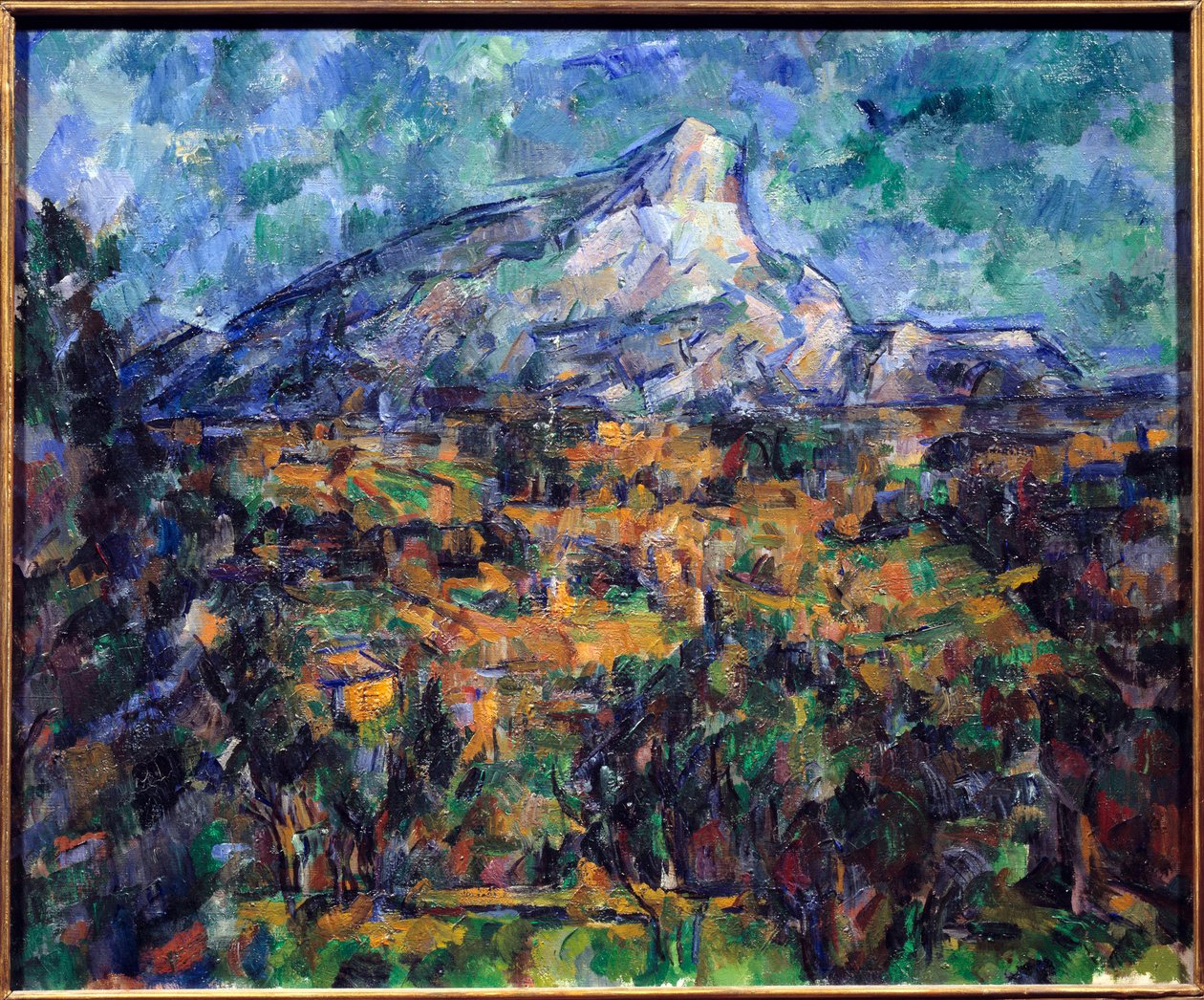 Obraz zwycięstwa Świętej Góry autorstwa Paula Cezanne autorstwa Paul Cézanne