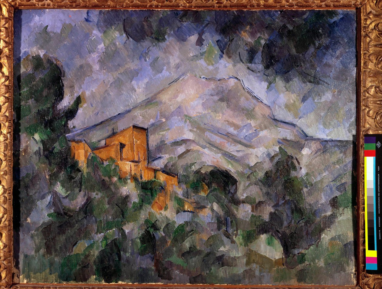 Zwycięstwo Świętej Góry i Czarny Zamek Obraz Paula Cezanne