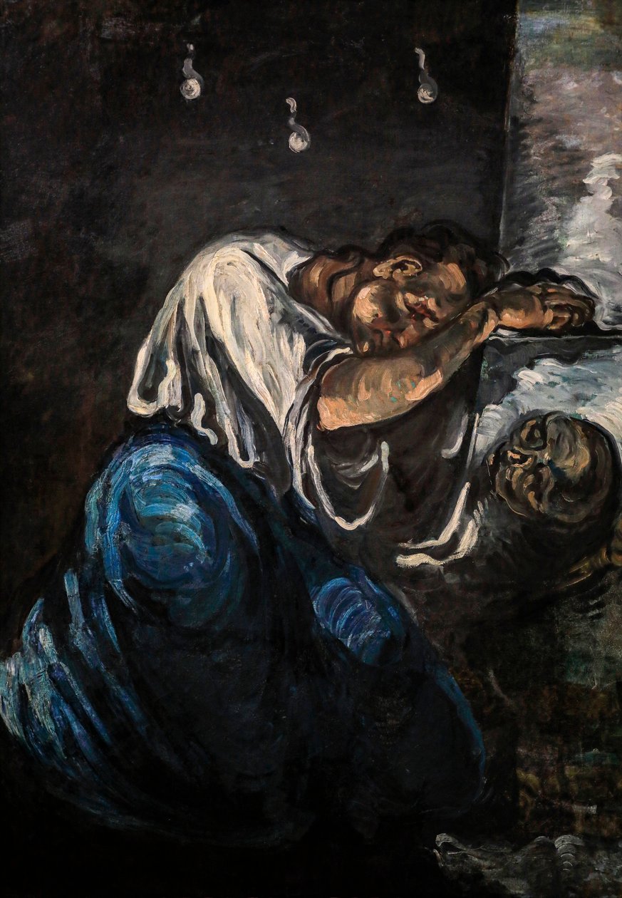 Magdalena, znana również jako Ból autorstwa Paul Cézanne