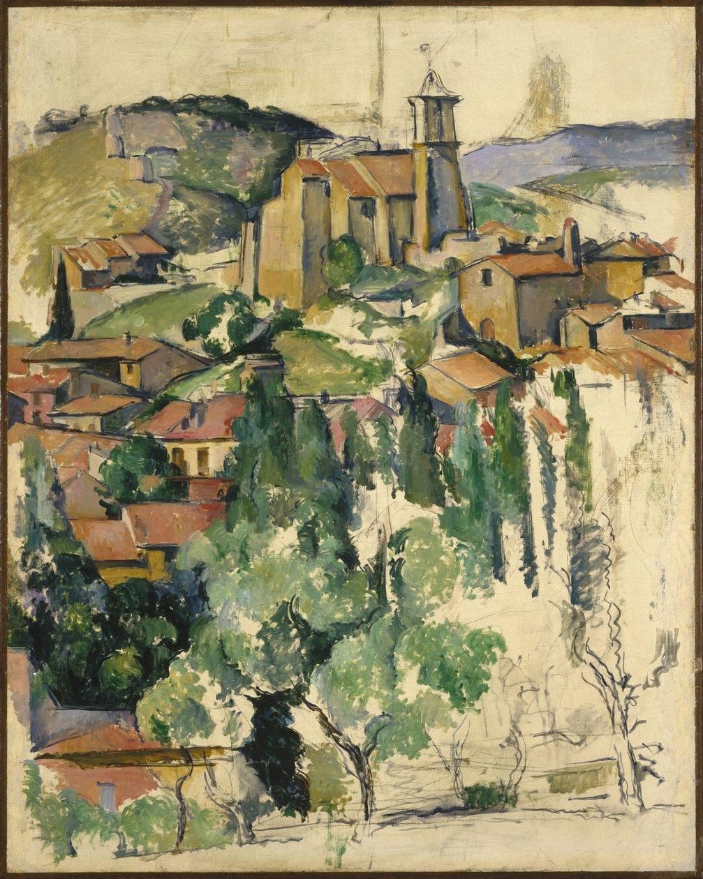 Wieś Gardanne autorstwa Paul Cézanne