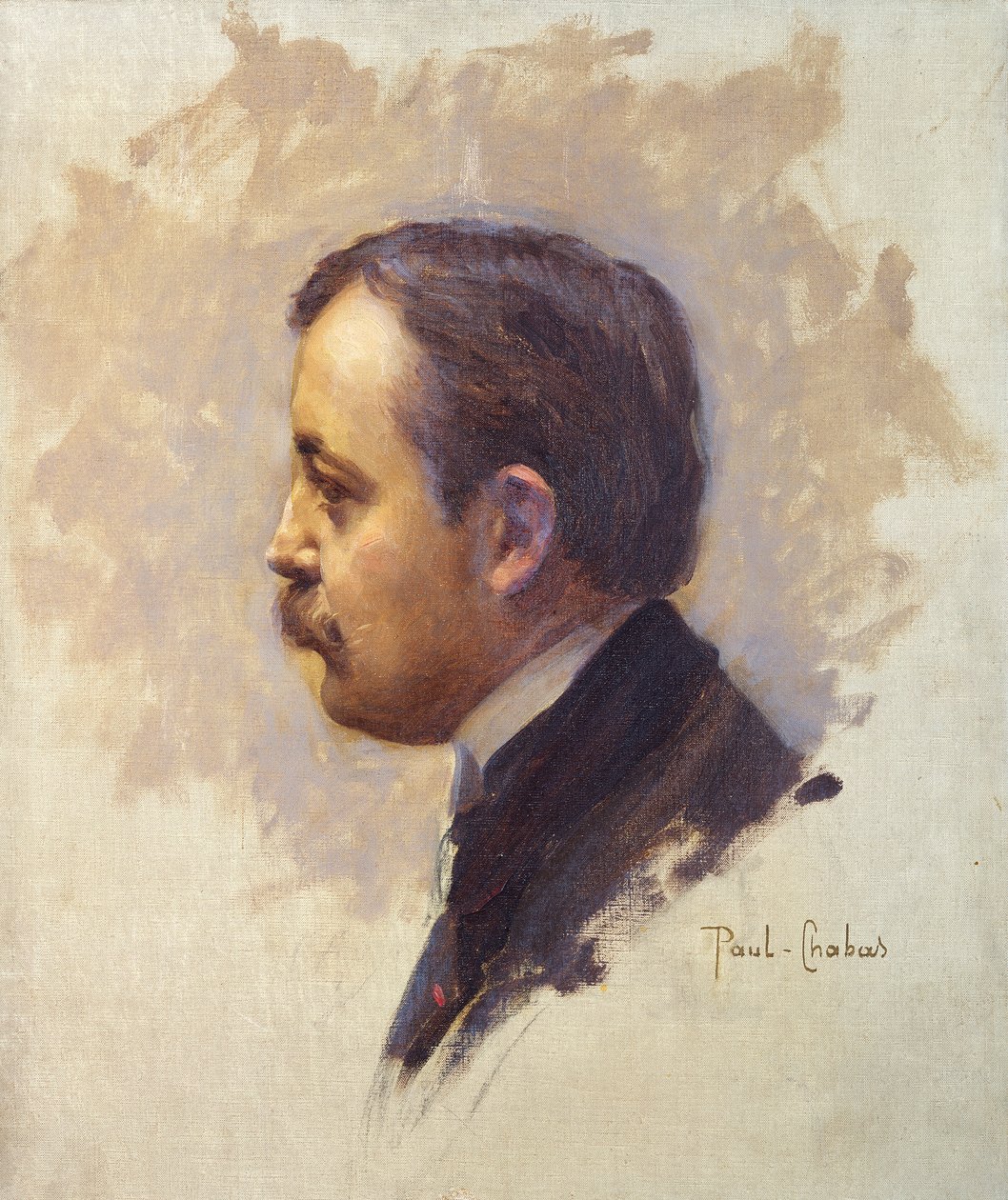 Marcel Prevost (1862-1941) (olej na płótnie) autorstwa Paul Chabas