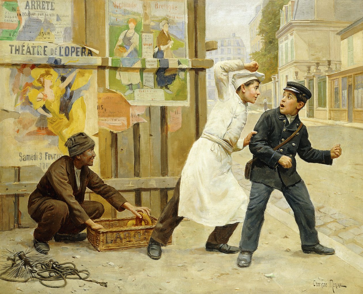 Dywersja autorstwa Paul Charles Chocarne Moreau