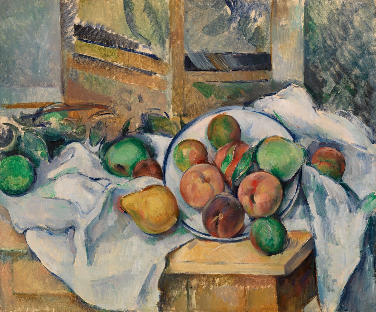 Kącik stołu autorstwa Paul Cézanne