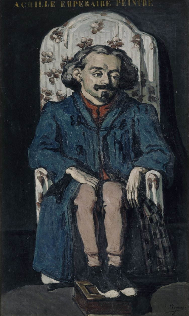 Achille Emperaire, 1867-1868 autorstwa Paul Cézanne