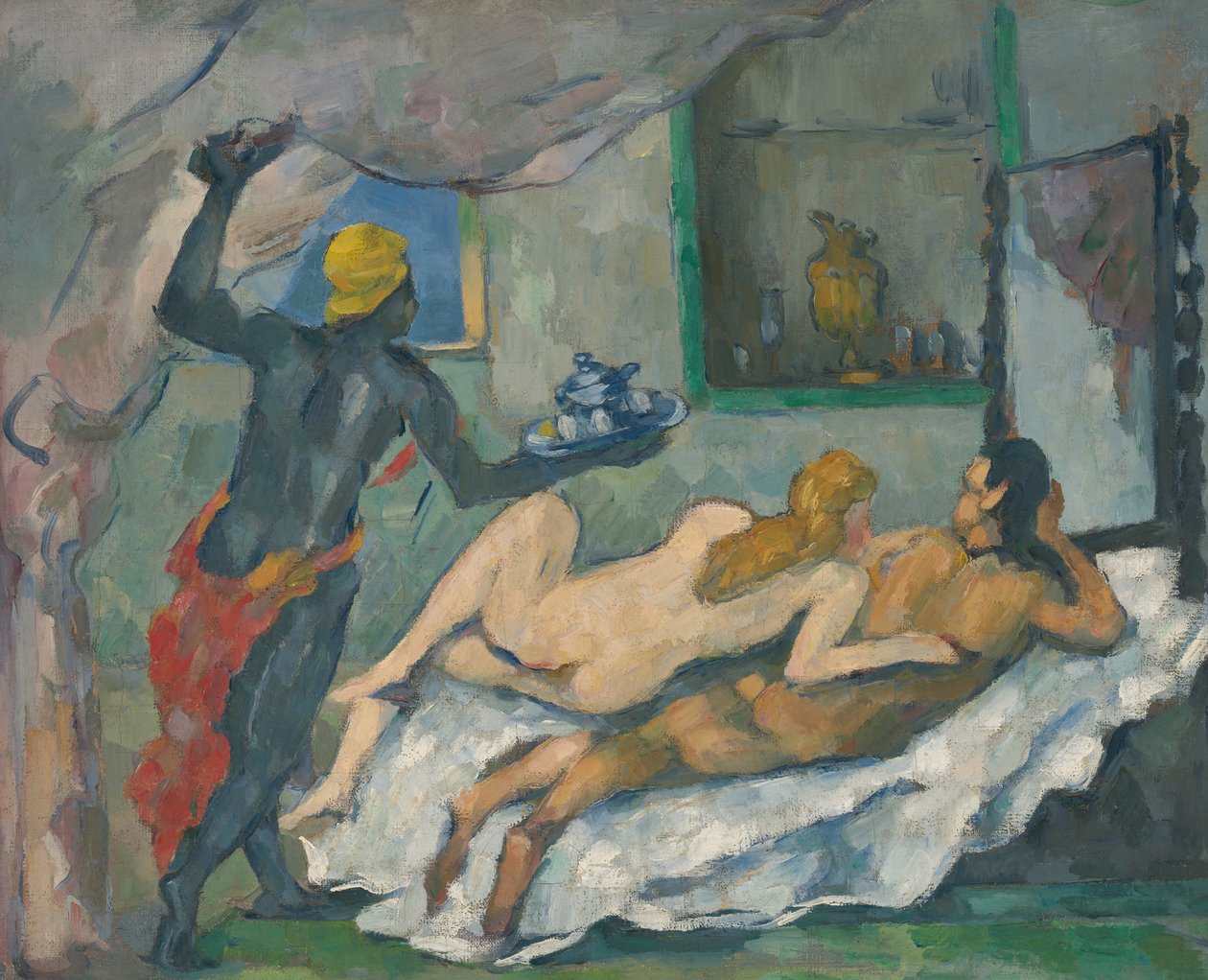 Popołudnie w Neapolu LApres-midi a Neapol, ok. godz. 1875 autorstwa Paul Cézanne