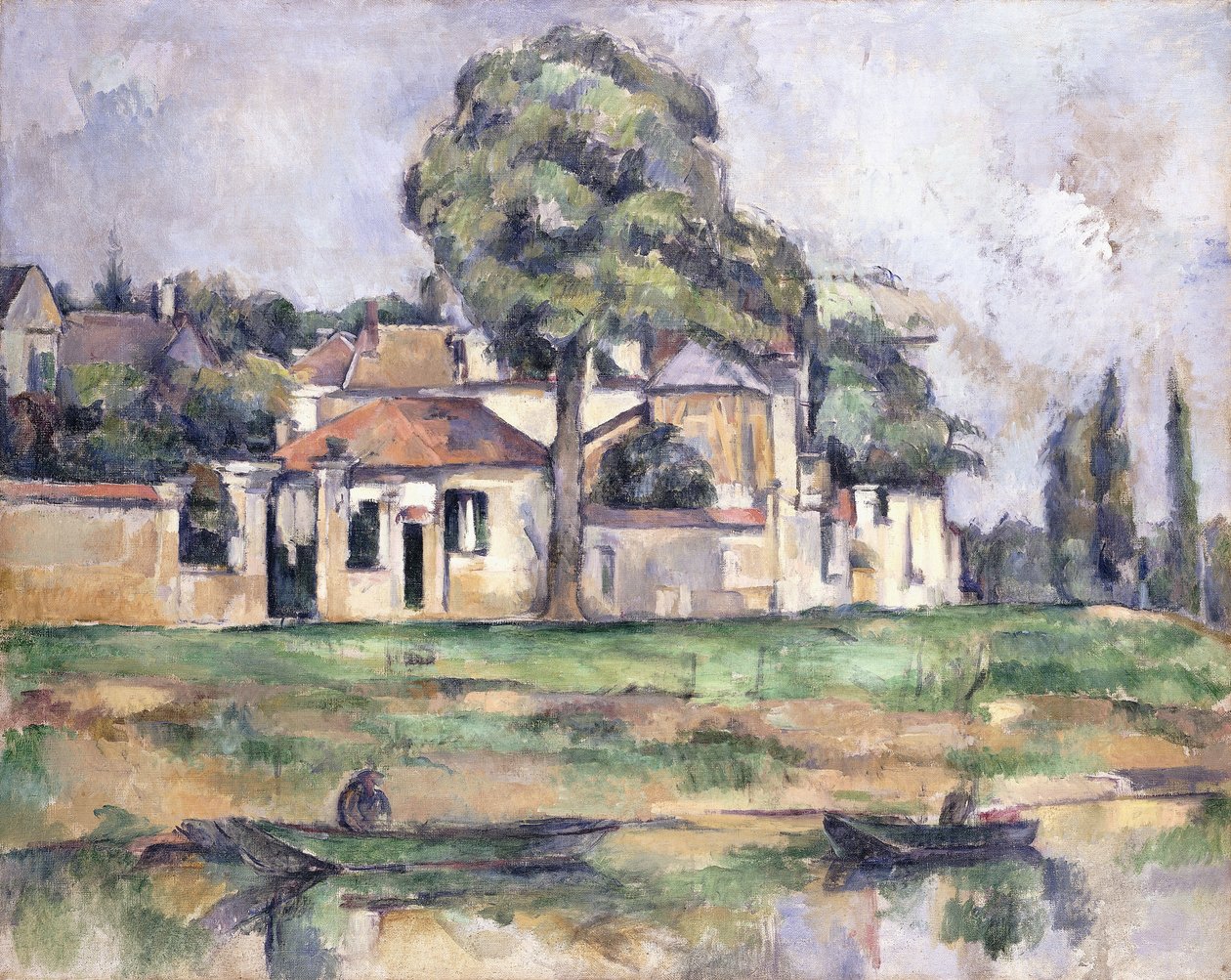 Brzegi Marny, 1888 autorstwa Paul Cézanne