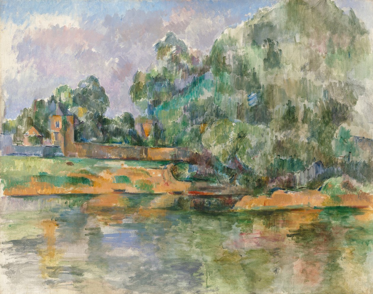 Brzegi Sekwany w Médan, ok. 1930 r. 18851890. autorstwa Paul Cézanne