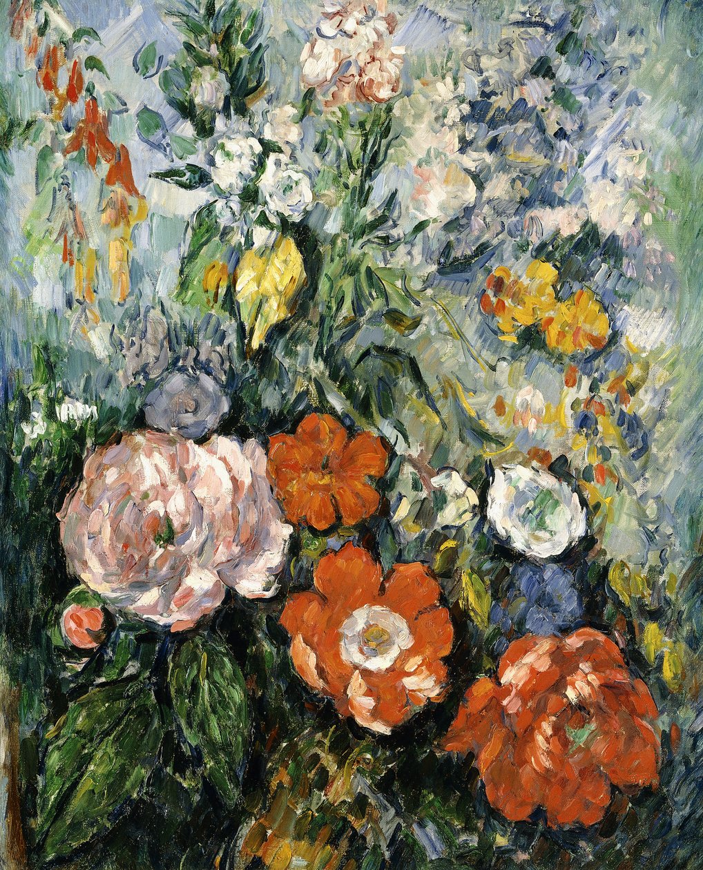 Bukiet Kwiatów, 1879-1880 autorstwa Paul Cézanne