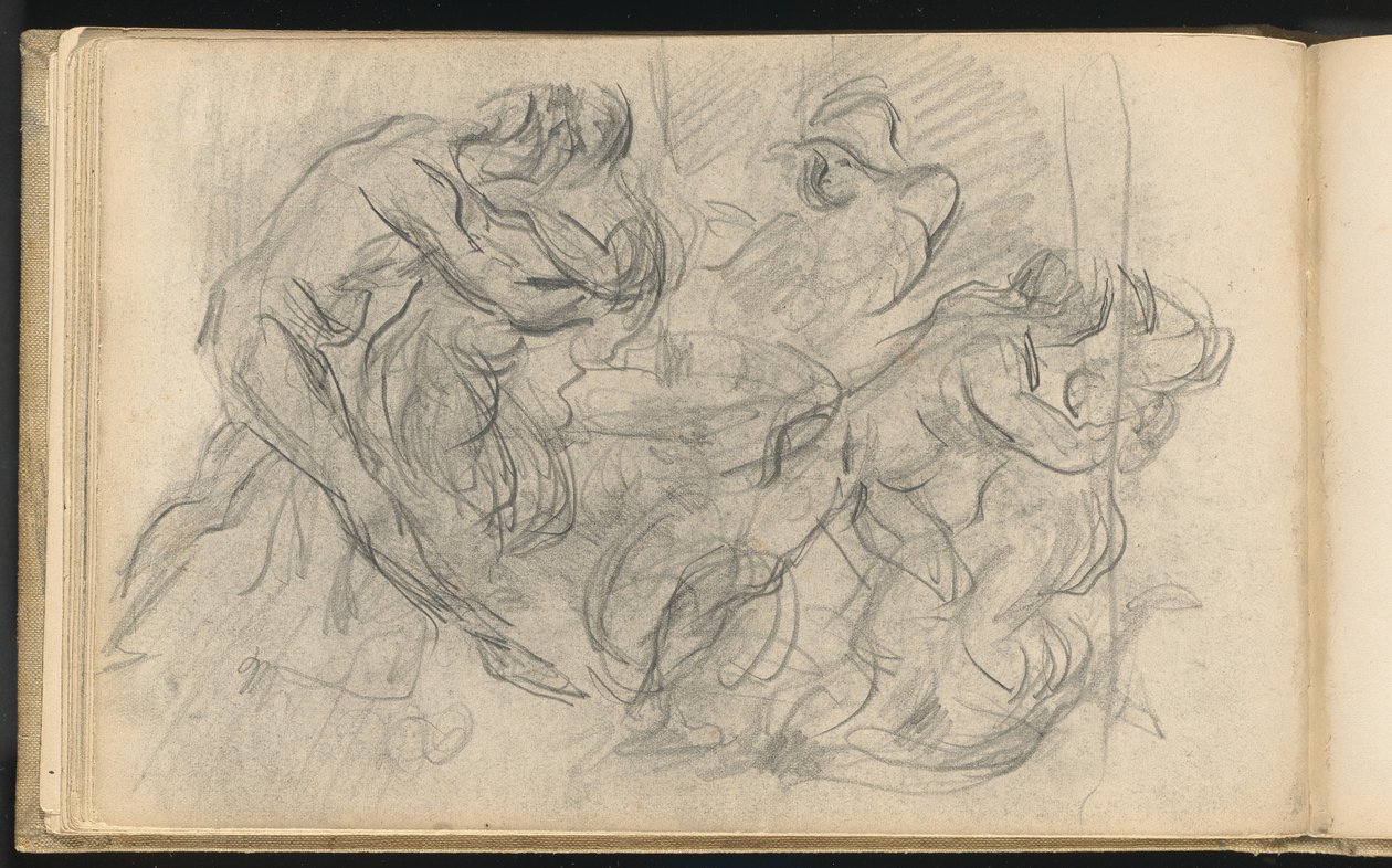 Scena karnawałowa autorstwa Paul Cézanne