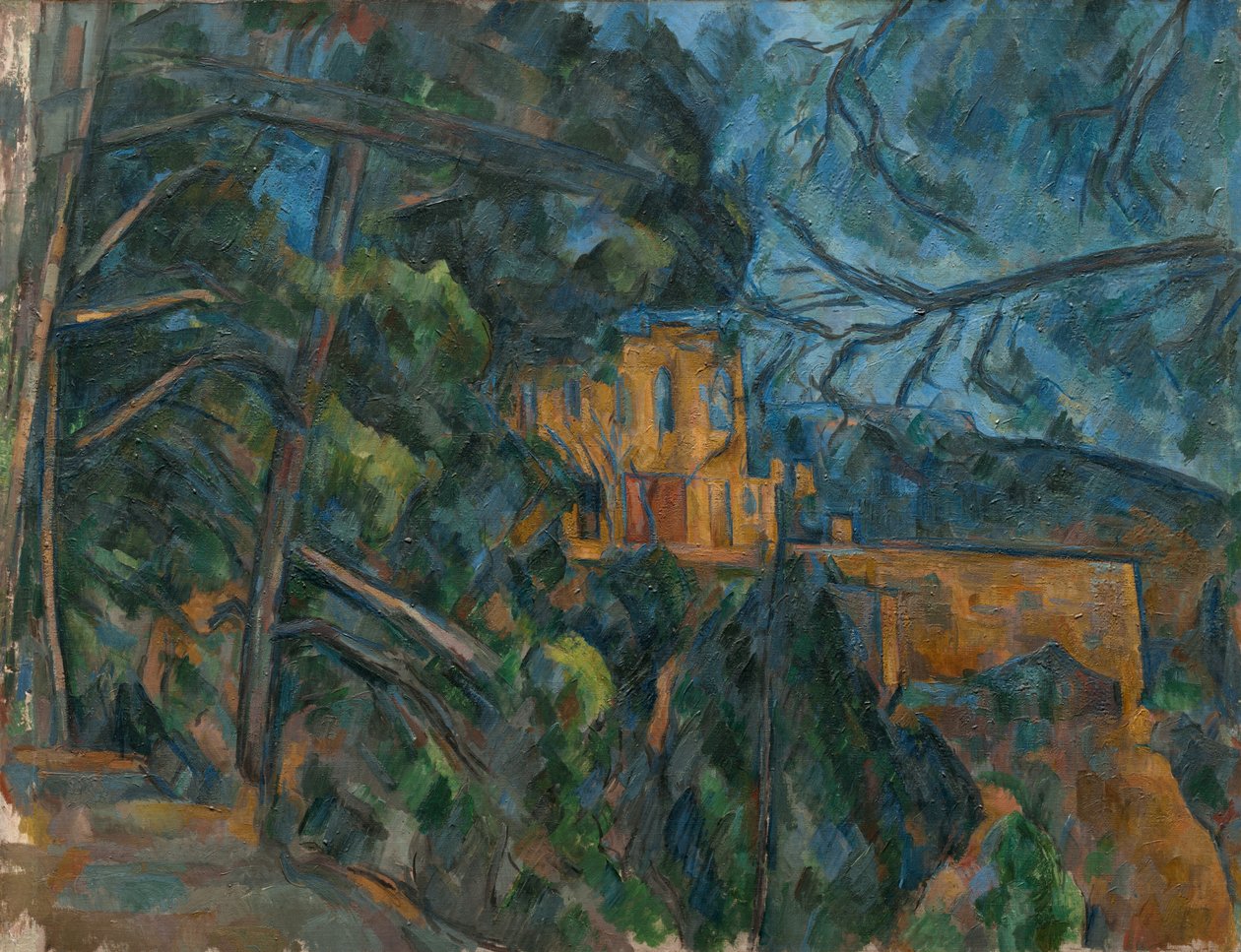 Czarny Zamek, 19001904. autorstwa Paul Cézanne