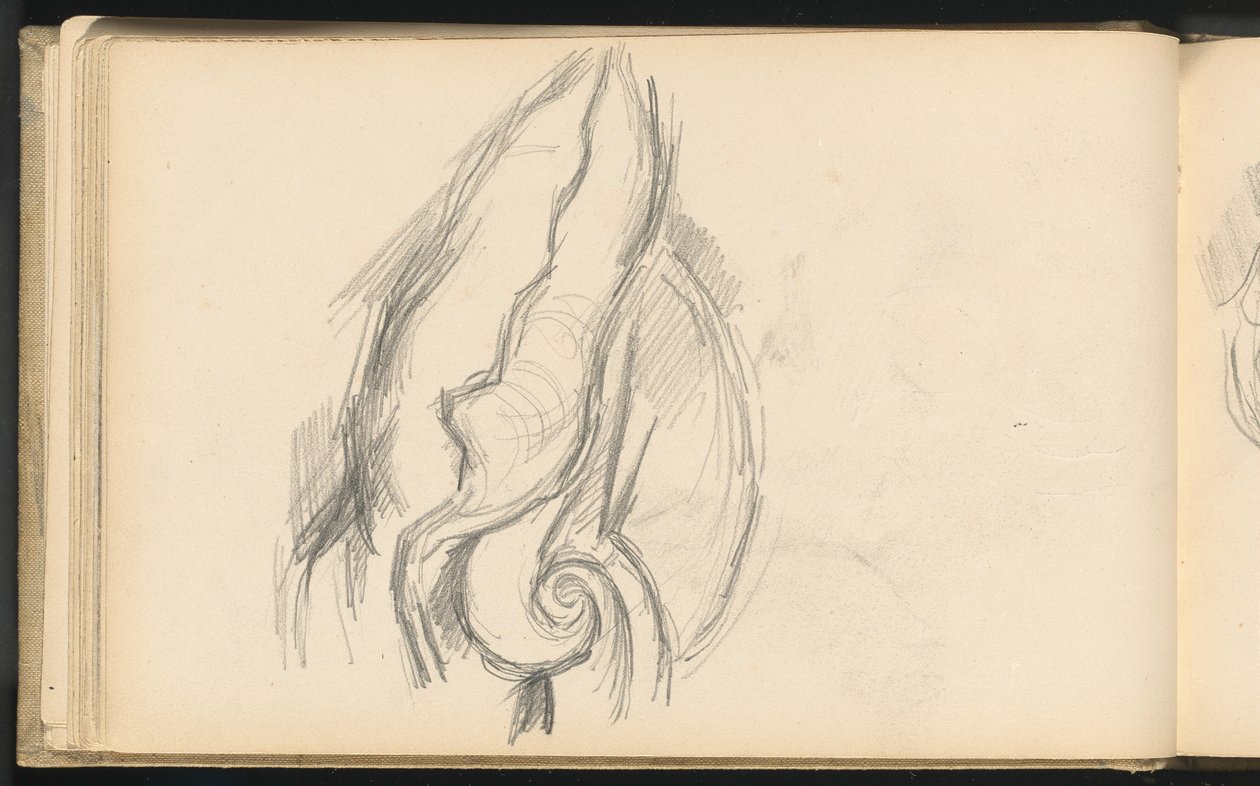 Poduszka fotela autorstwa Paul Cézanne