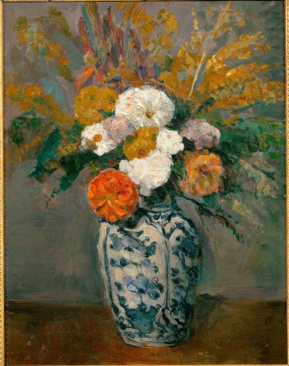 Dalie autorstwa Paul Cézanne