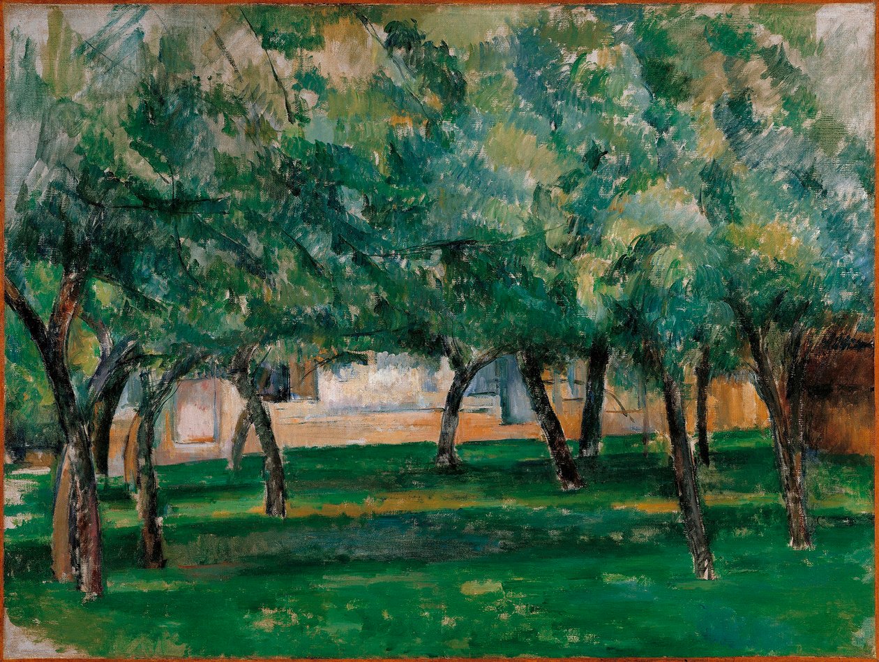 Farma w Normandii, ok. 1885-86 r. autorstwa Paul Cézanne