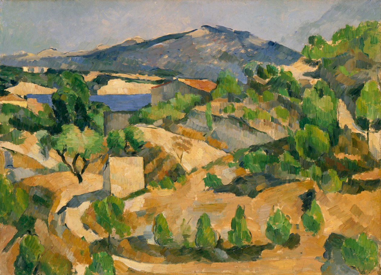 Francuski: Le Barrage de François Zola Zapora François Zola autorstwa Paul Cézanne