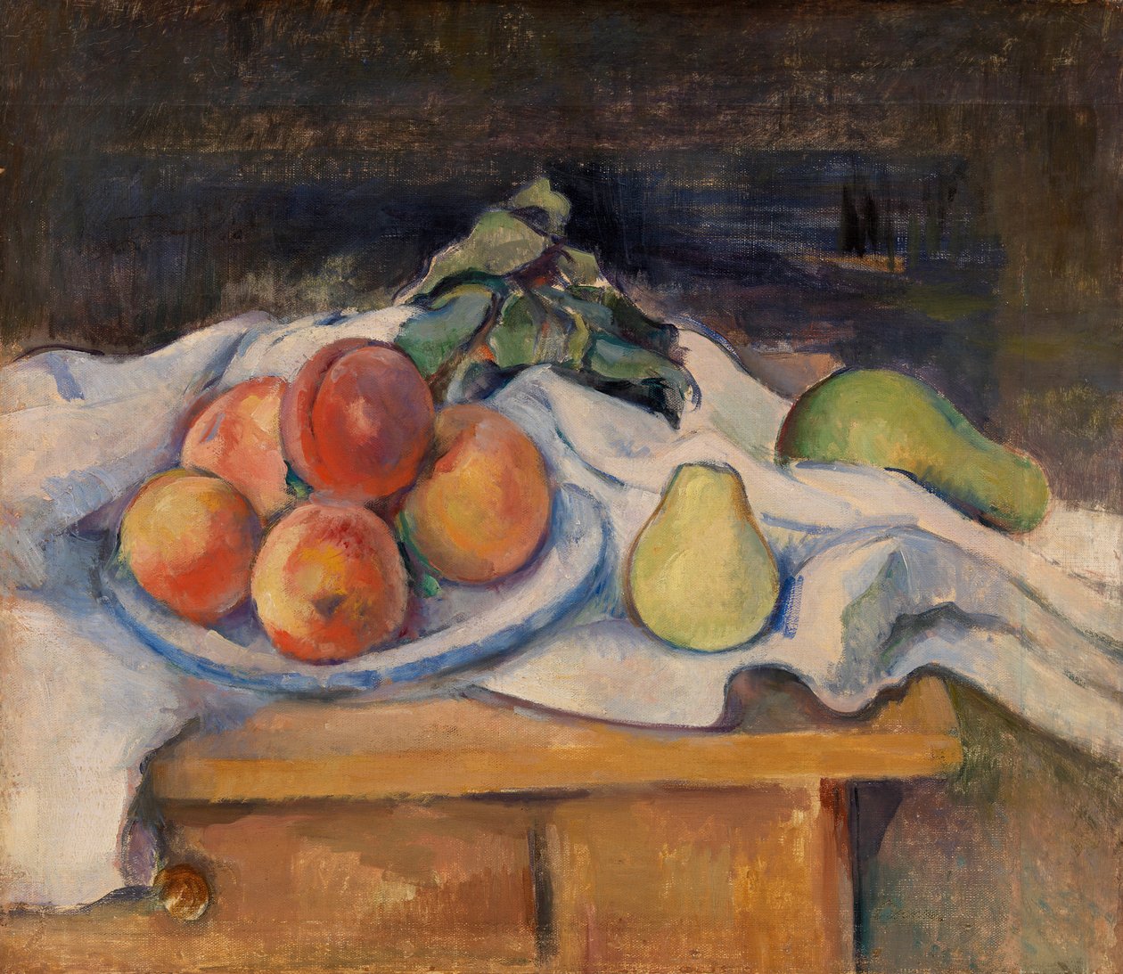 Owoce na stole autorstwa Paul Cézanne