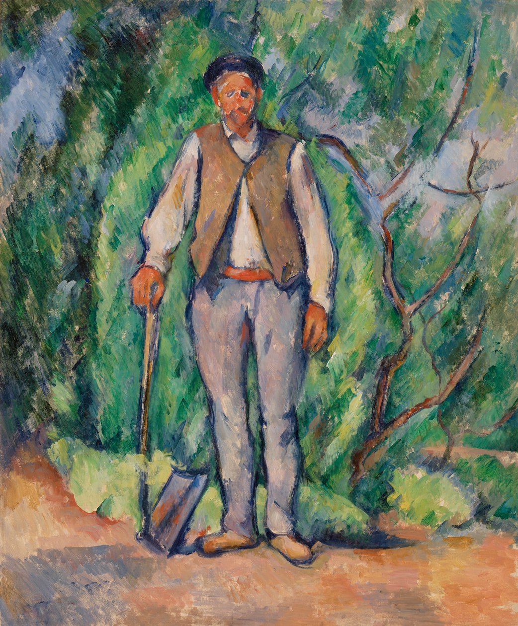 Ogrodnik (Ogrodnik) autorstwa Paul Cézanne