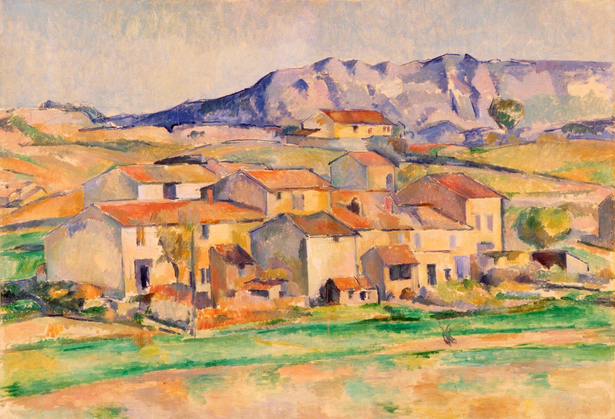 Hamlet w Payennet koło Gardanne autorstwa Paul Cézanne