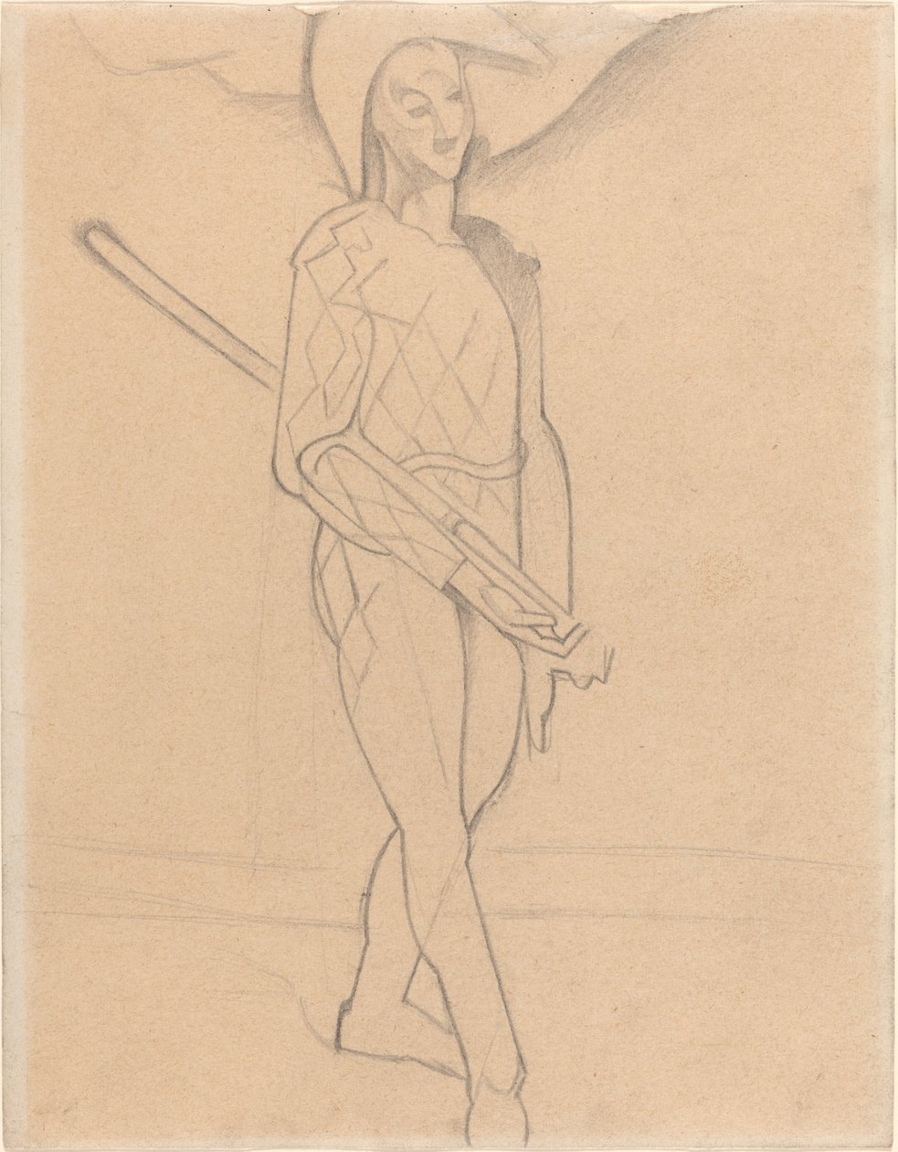 Arlekin, 1916. autorstwa Paul Cézanne