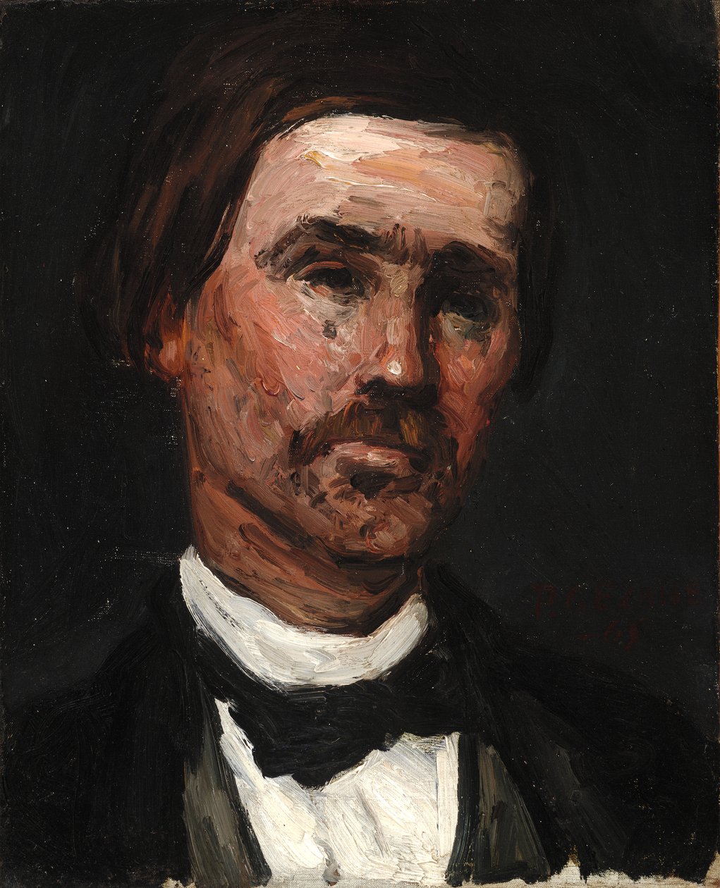 Głowa mężczyzny autorstwa Paul Cézanne