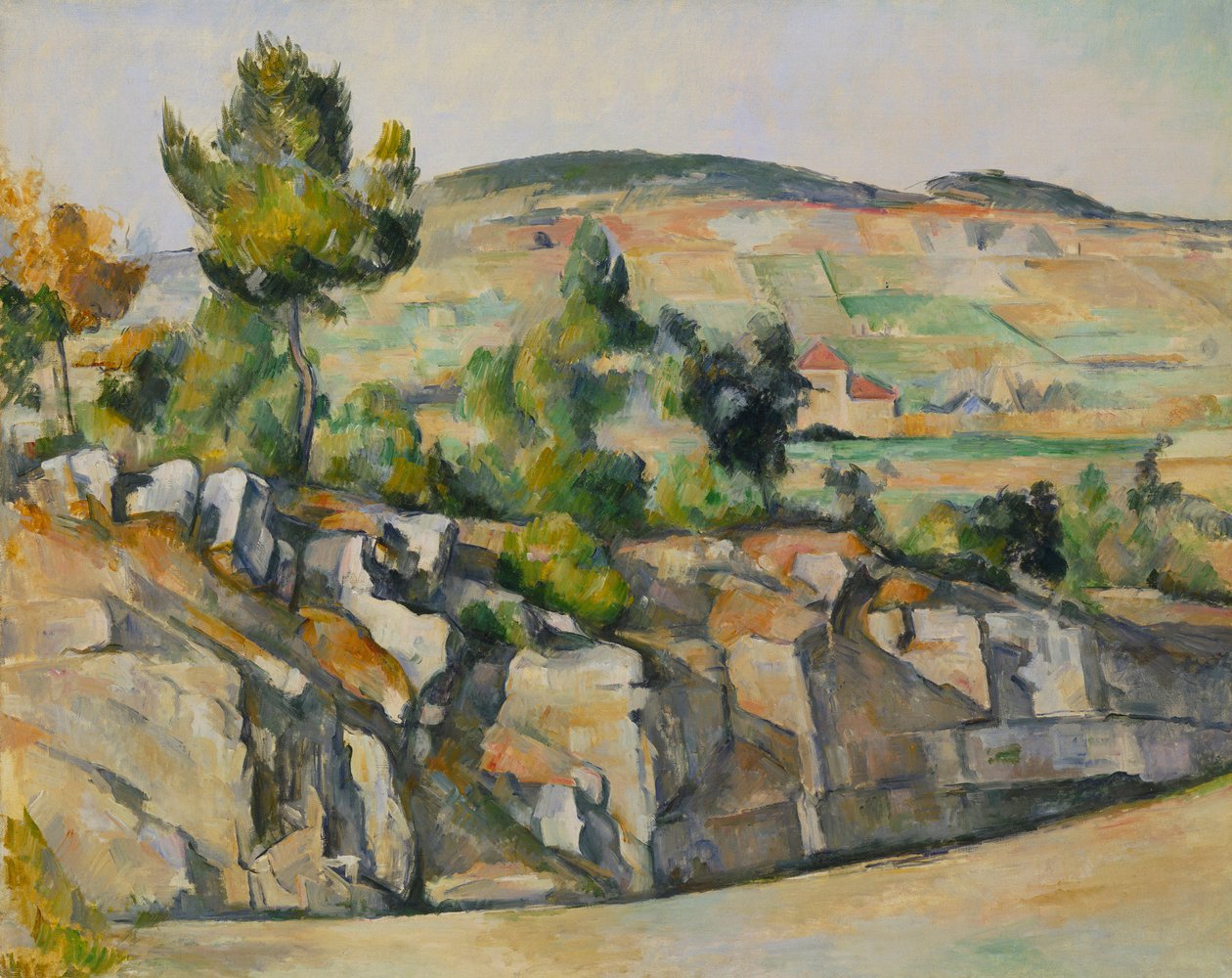 Wzgórze w Prowansji, ok. 1886-90 autorstwa Paul Cézanne