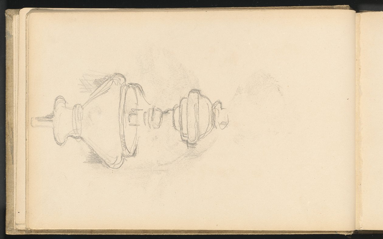 Lampa naftowa autorstwa Paul Cézanne