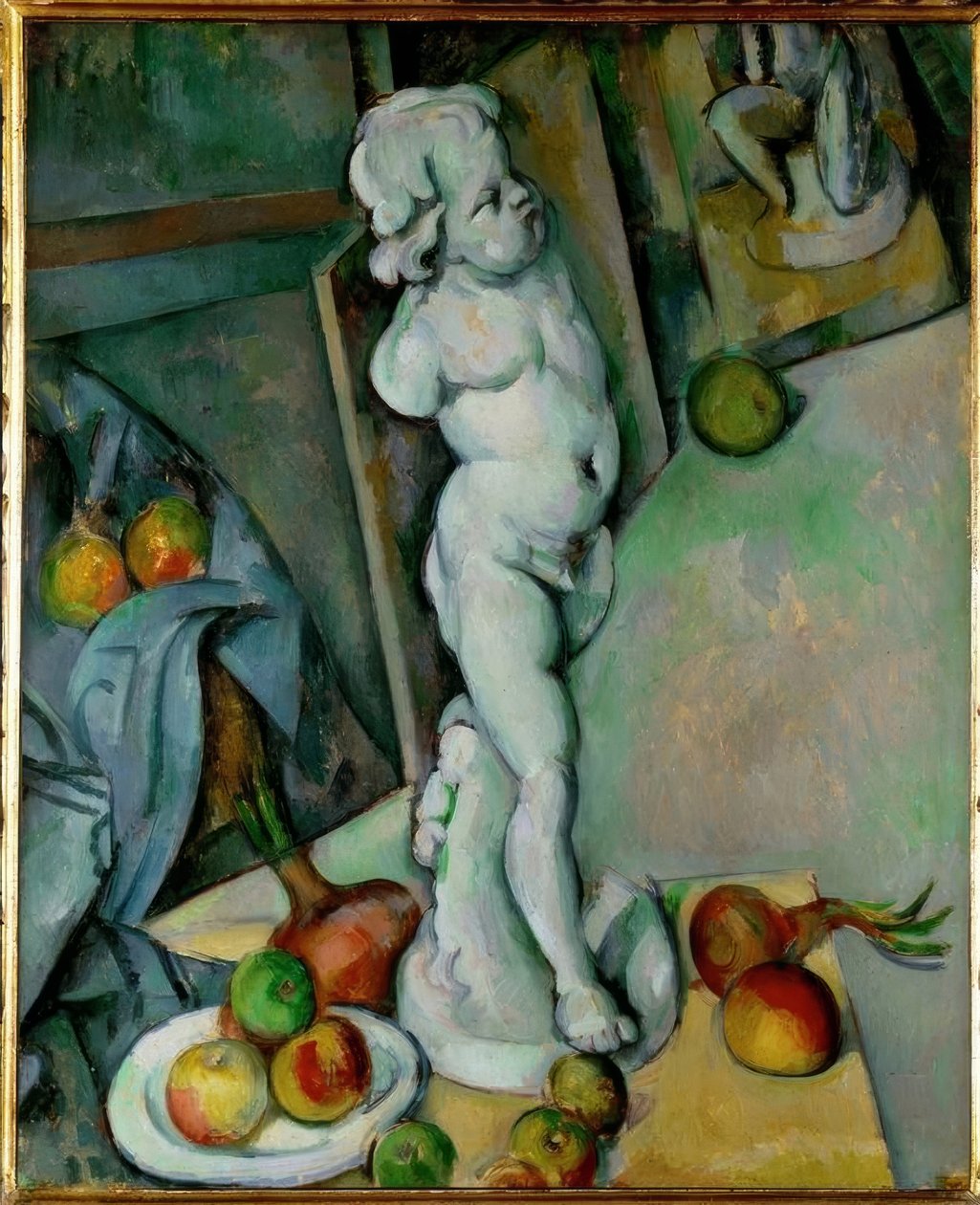 Miłość w gipsie autorstwa Paul Cézanne