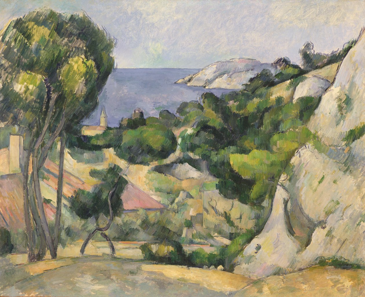LEStaque, 1879-83 autorstwa Paul Cézanne